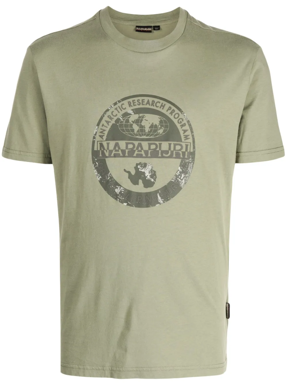 Napapijri Bollo Short-sleeve T-shirt In Green
