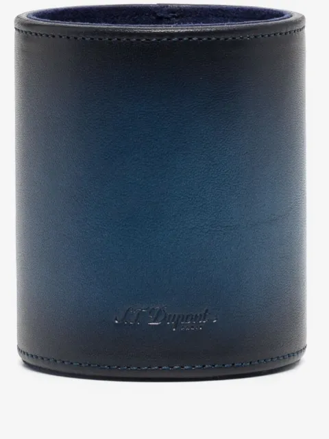 S.T. Dupont Atelier leather pen pot