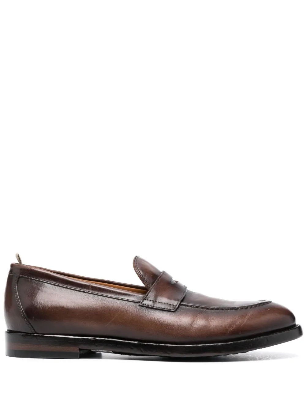 Officine Creative Tulane 002 leather loafers | Brown | Image 1