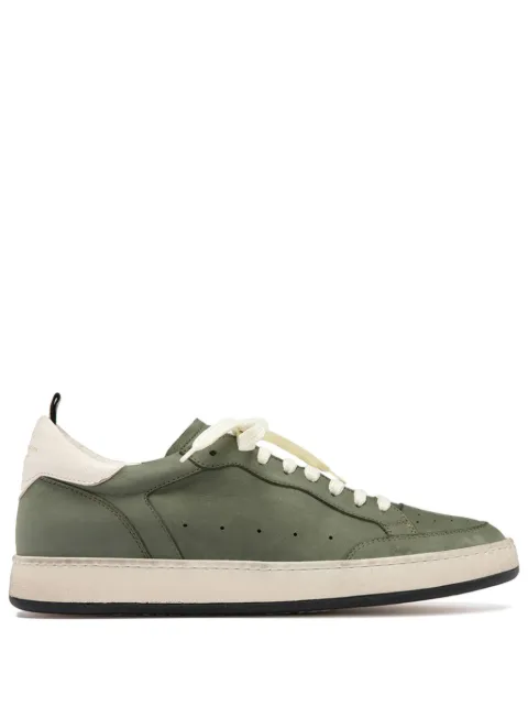 Officine Creative tenis bajos de gamuza