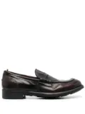 Officine Creative Chronicle 056 leather loafers - Brown