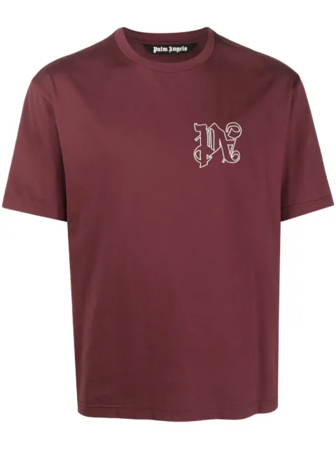 Palm Angels monogram cotton T-shirt