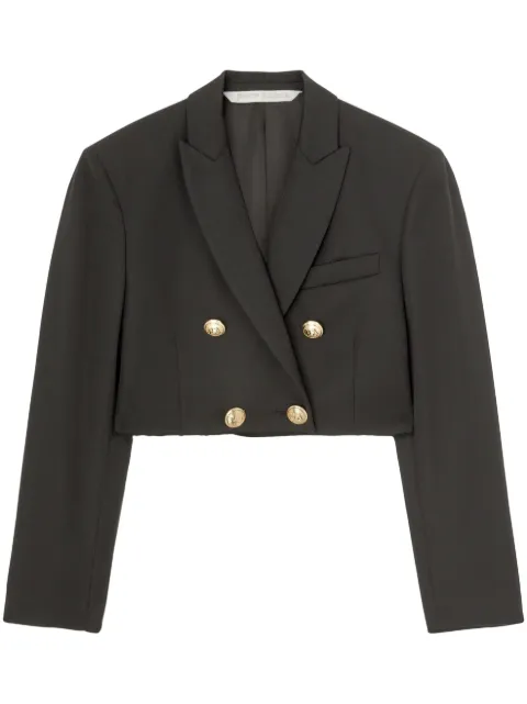 Palm Angels cropped double-breasted blazer