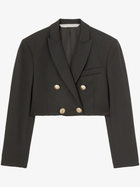 Palm Angels cropped double-breasted blazer