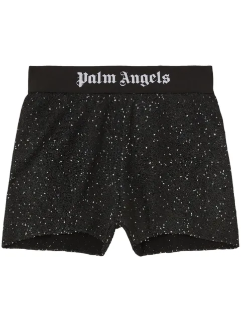 Palm Angels shorts con logo en la pretina