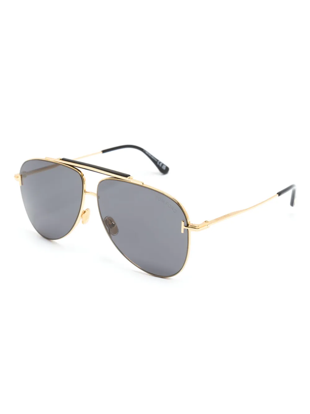 TOM FORD Eyewear pilot-frame sunglasses - Zwart