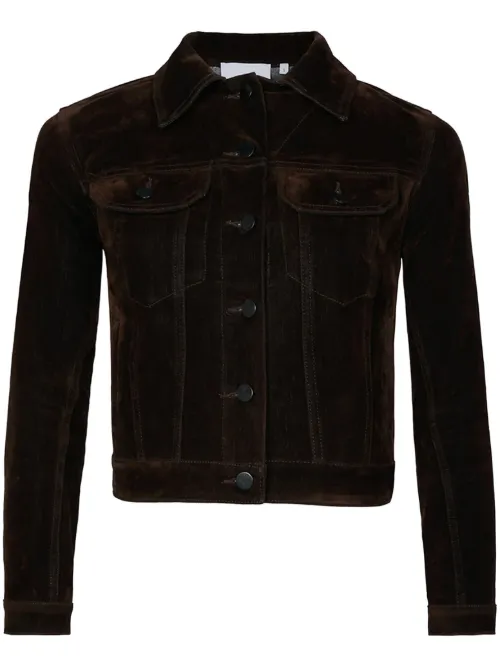 Veste en velours Jean à logo brodé - RTA - Modalova