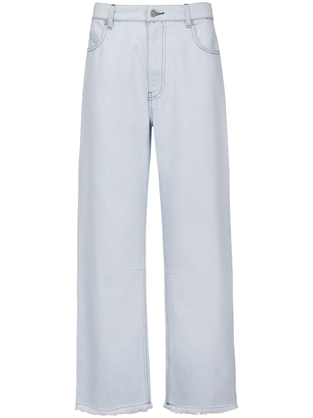 Rta Straight-leg Cropped Jeans In Blue