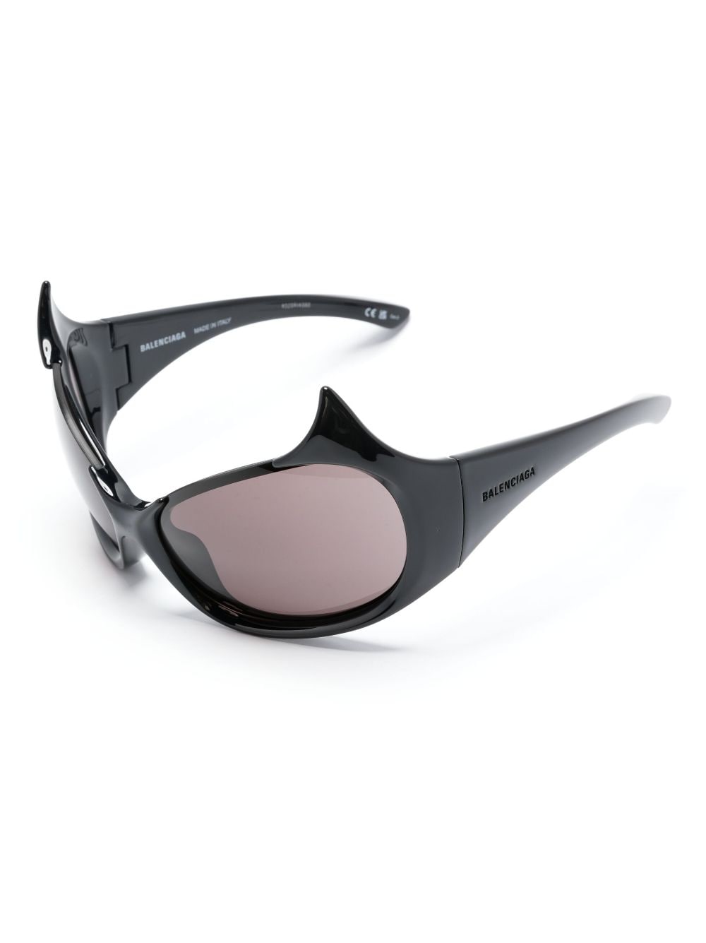Shop Balenciaga Gotham Cat-eye Sunglasses In Black