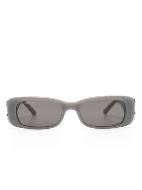 Balenciaga Eyewear logo-plaque rectangle sunglasses
