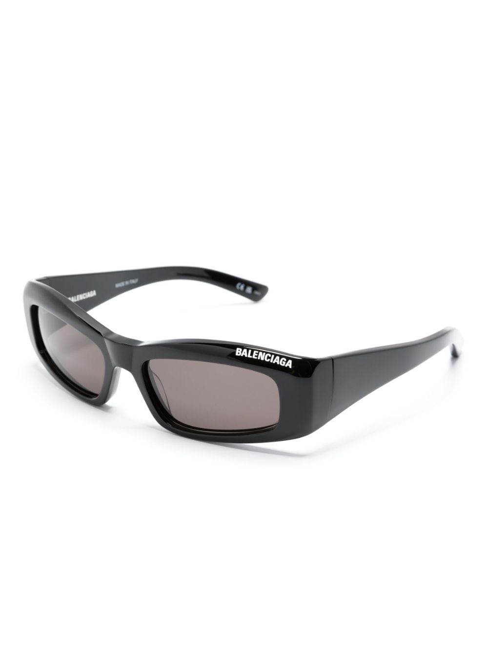 Balenciaga Eyewear logo-engraved sunglasses - Zwart