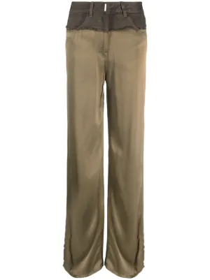 パンツ GIVENCHY Women Straight Pants BW50CN12PY BEIGE Cotton and wool cargo pants in beige - Givenchy | Mytheresa