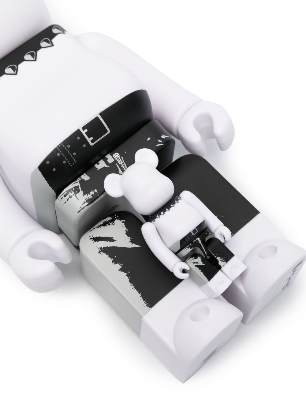 Shop Medicom Toy The Rolling Stones Sticky Fingers Be@rbrick Figure Set In White