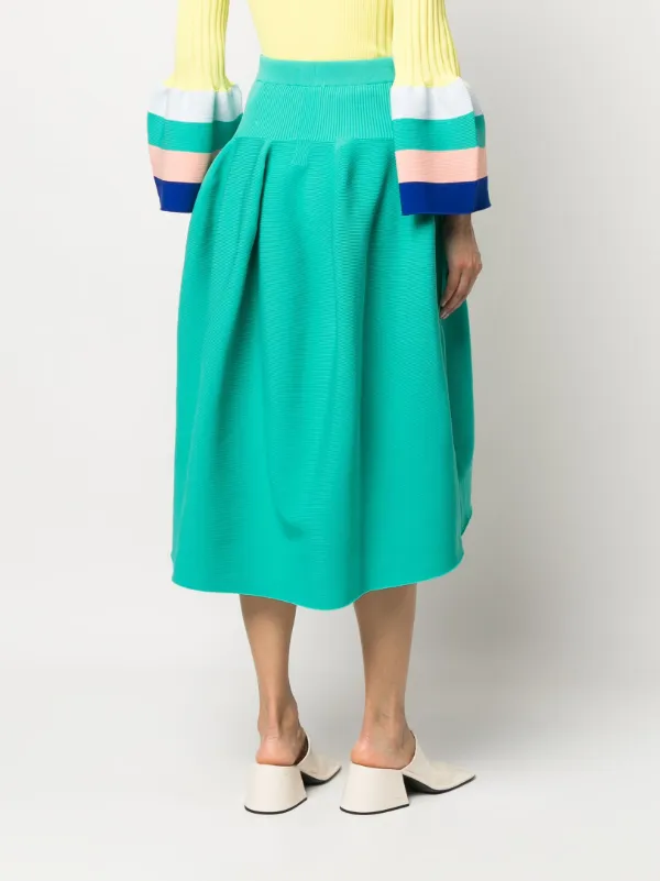 CFCL Pottery high-waisted Full Skirt - Farfetch