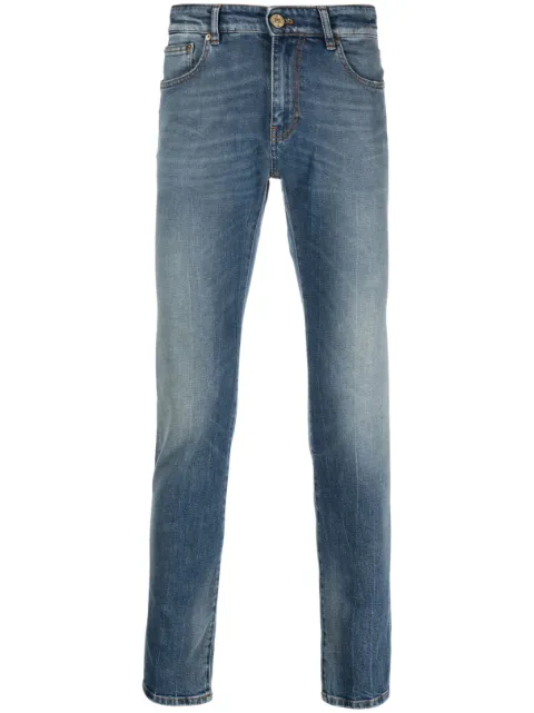 PT Torino mid-wash skinny jeans