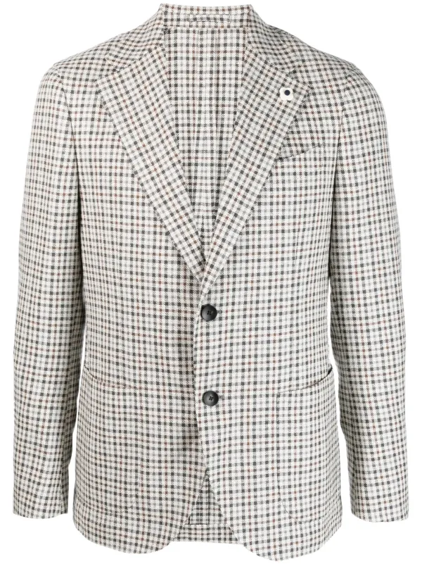 Lardini シングルジャケット | ニュートラル | FARFETCH JP