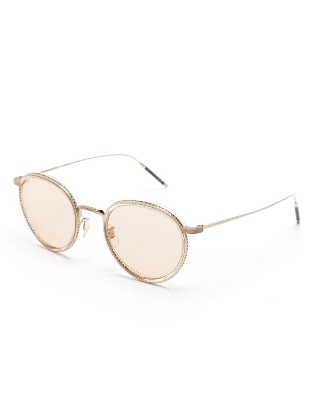 Oliver Peoples TK-8 round-frame sunglasses - Goud