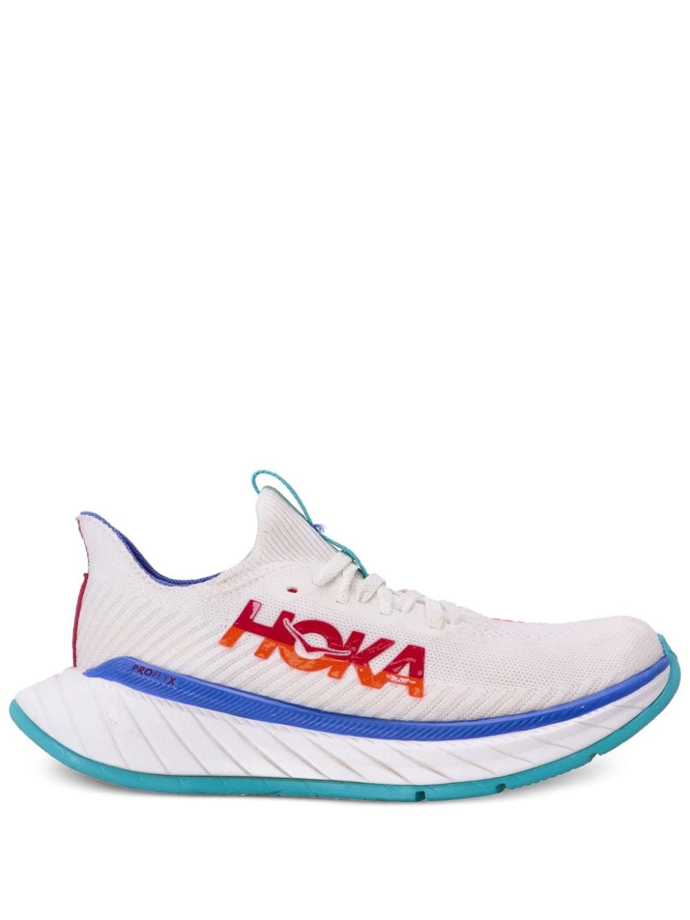 Shop Hoka One One Carbon X 3 Sneakers In White