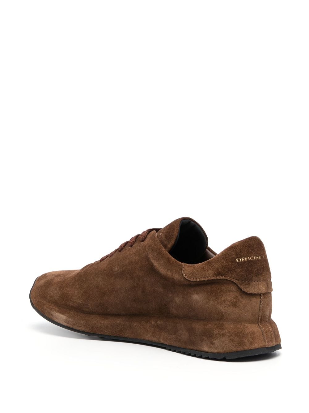 Shop Officine Creative Race Low-top Leather Sneakers In Brown