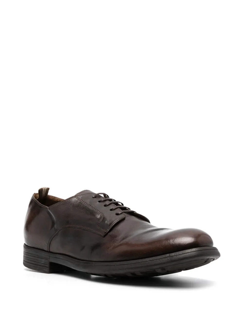 Officine Creative Chronicle leren derby schoenen Bruin