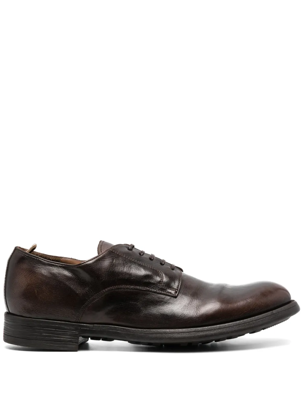 Officine Creative Chronicle leren derby schoenen Bruin