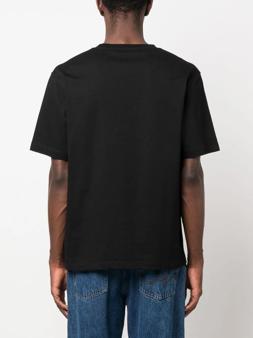 Logo-Tape Cotton T-Shirt
