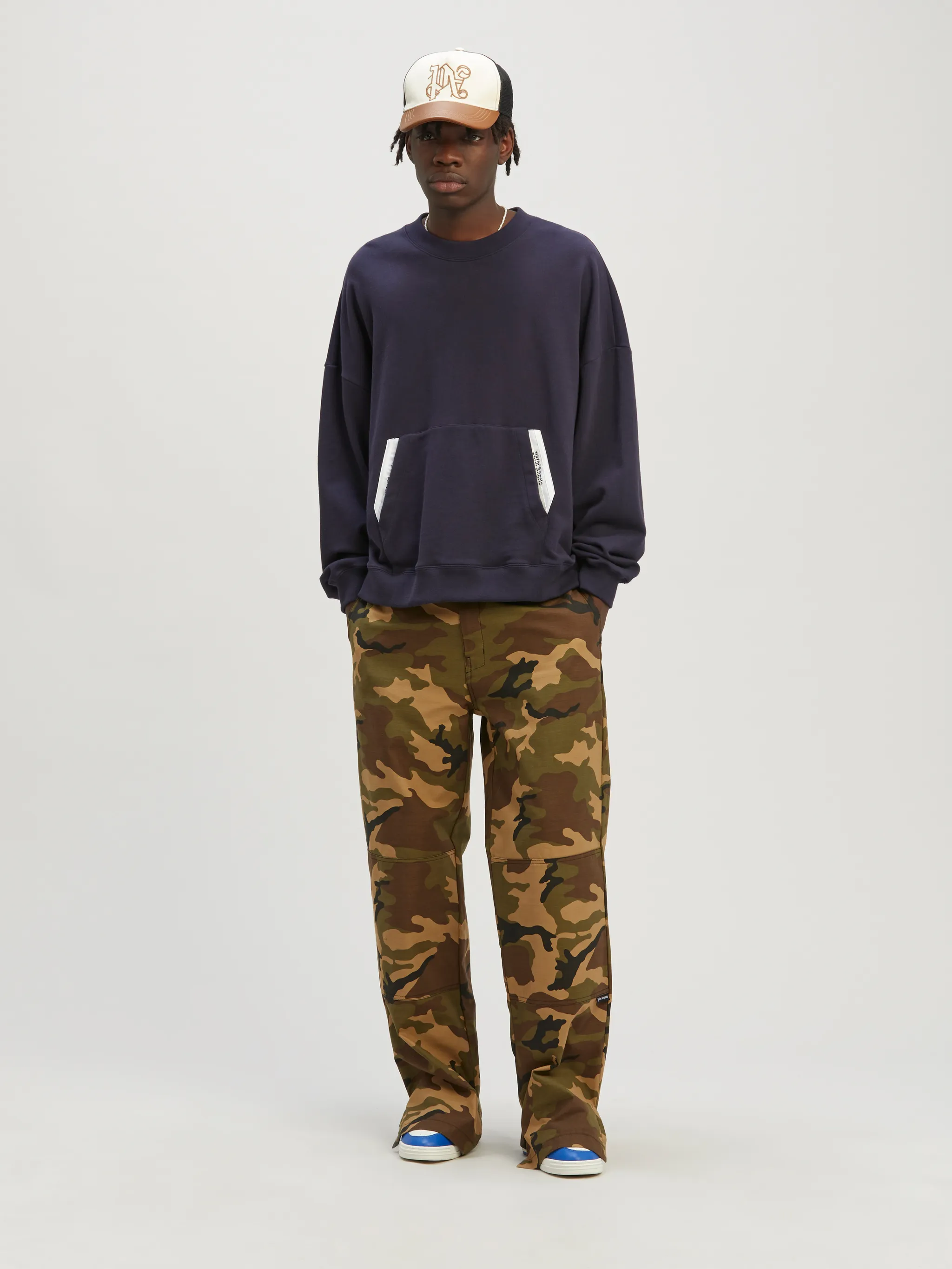 Sartorial Tape Pocket Crewneck