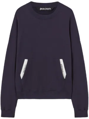 Palm Angels スタッズロゴ スウェットシャツ | ブラック | FARFETCH JP