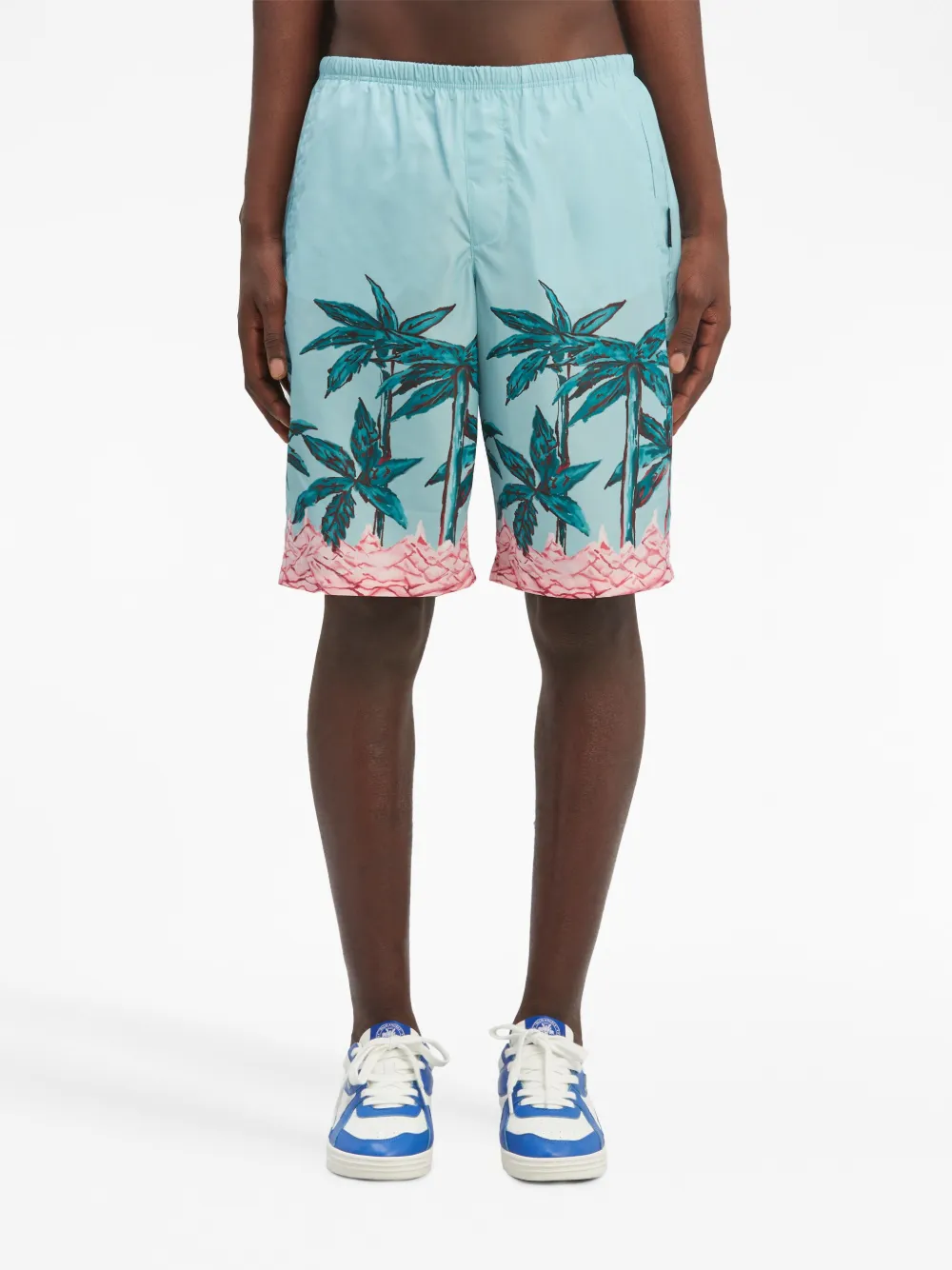 Palm Angels Costume da bagno con stampa Palms Row- | Abbigliamento | Image 4