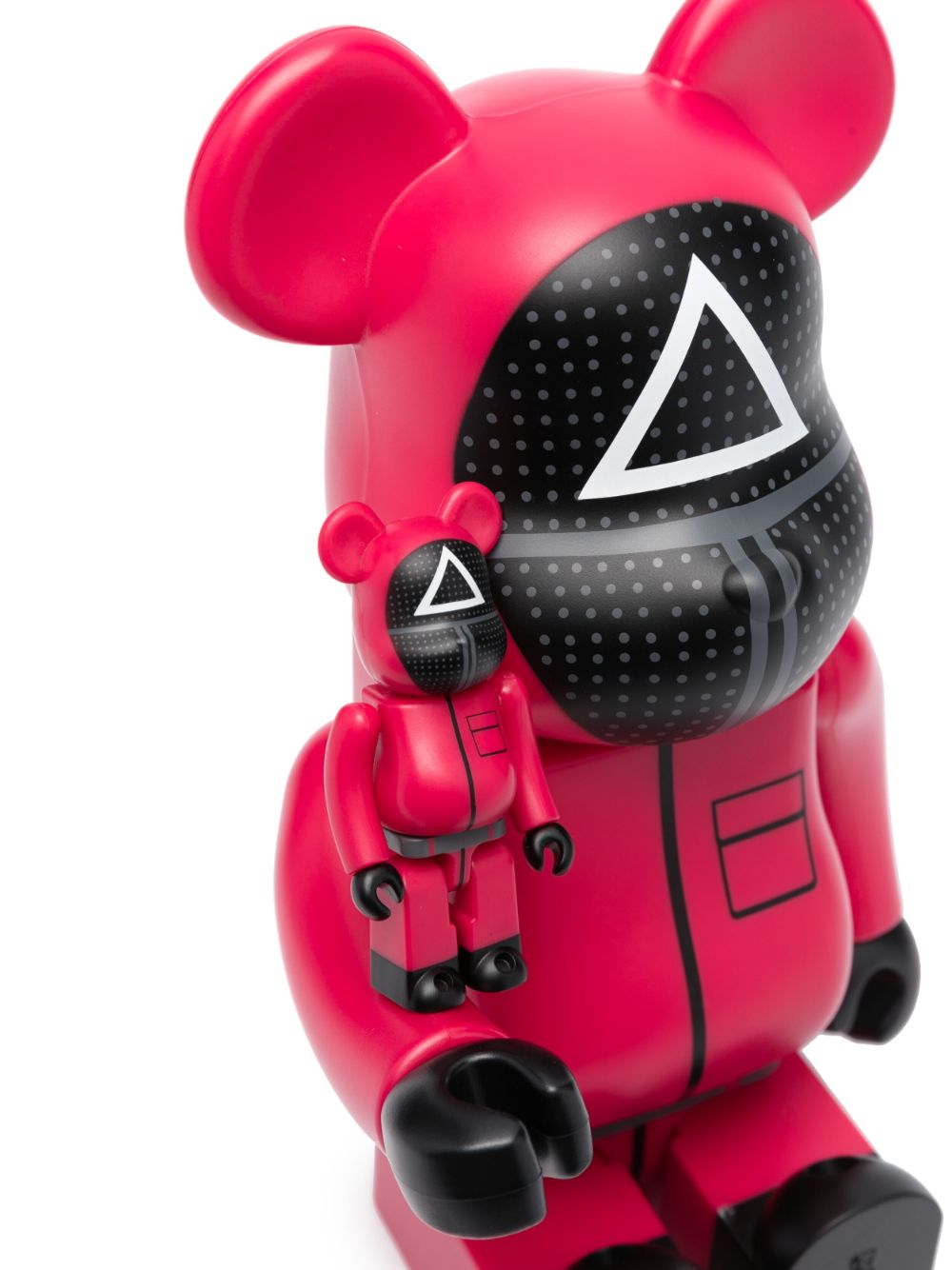 Shop Medicom Toy Squid Game Be@rbrick 100% And 400% Figure Set In Red