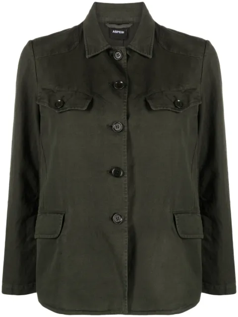 ASPESI flap-pockets buttoned jacket 
