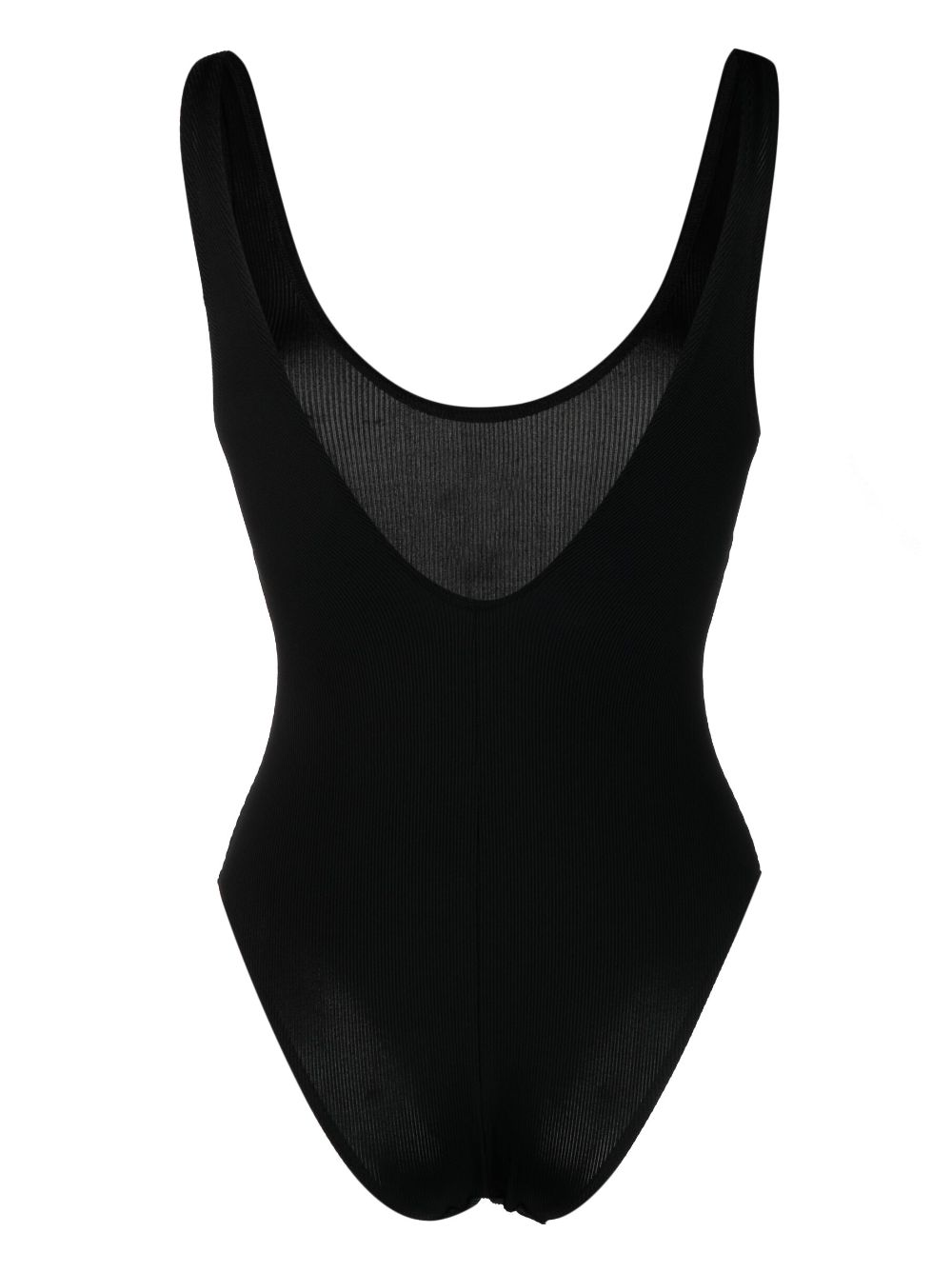 Shop Lido Sette Rib One-piece Swimsuit In Schwarz