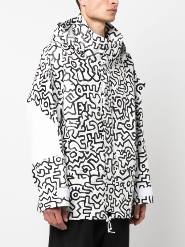 Junya Watanabe MAN x Keith Haring graphic-print Jacket - Farfetch