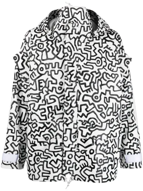 Junya Watanabe MAN chamarra bomber con estampado gráfico de Junya Watanabe x Keith Haring