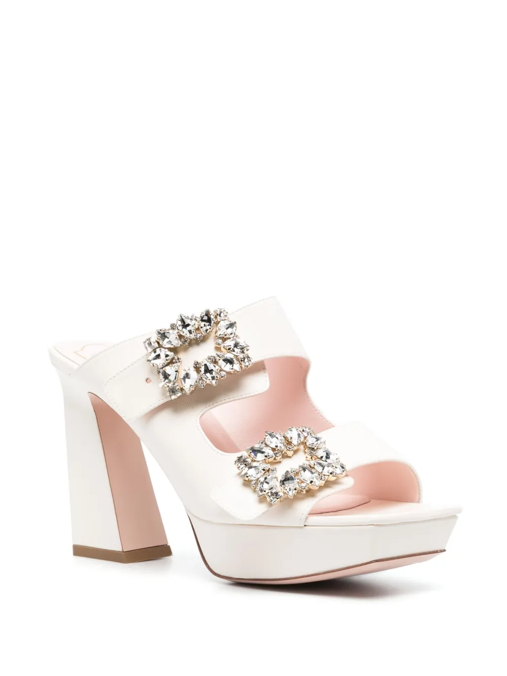 Roger Vivier sandales Slidy Viv' 100 mm à boucle | sandales à talon | Image 2