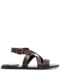 Officine Creative Kontraire 012 leather sandals - Brown