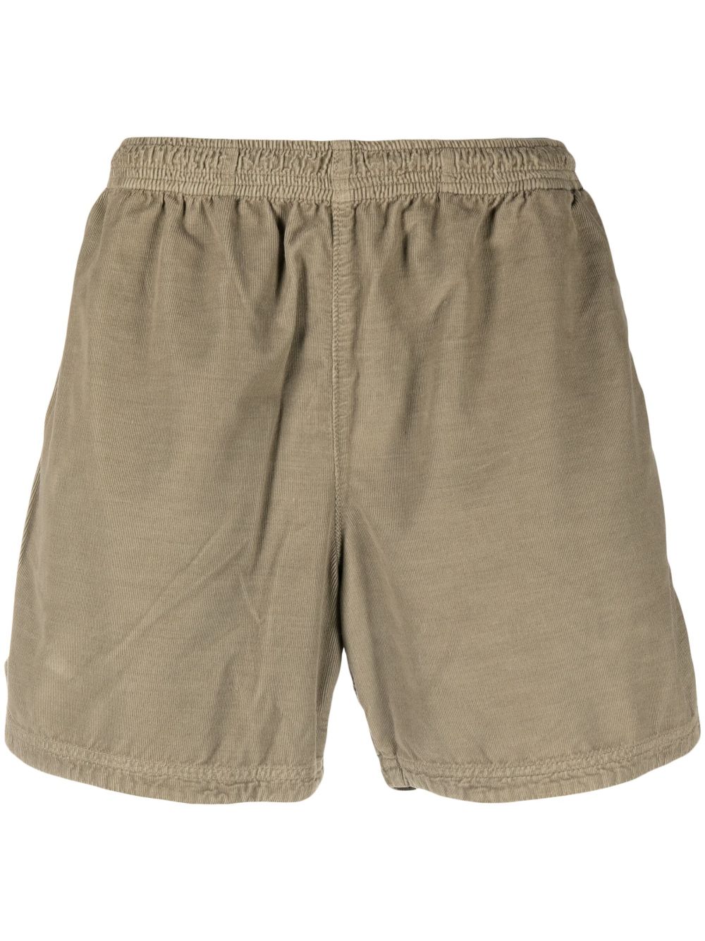 AMISH jersey-knit cotton shorts - Green