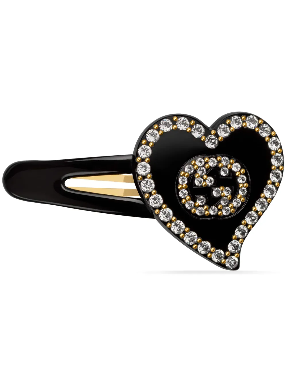 Gucci Interlocking G hair clip – Black