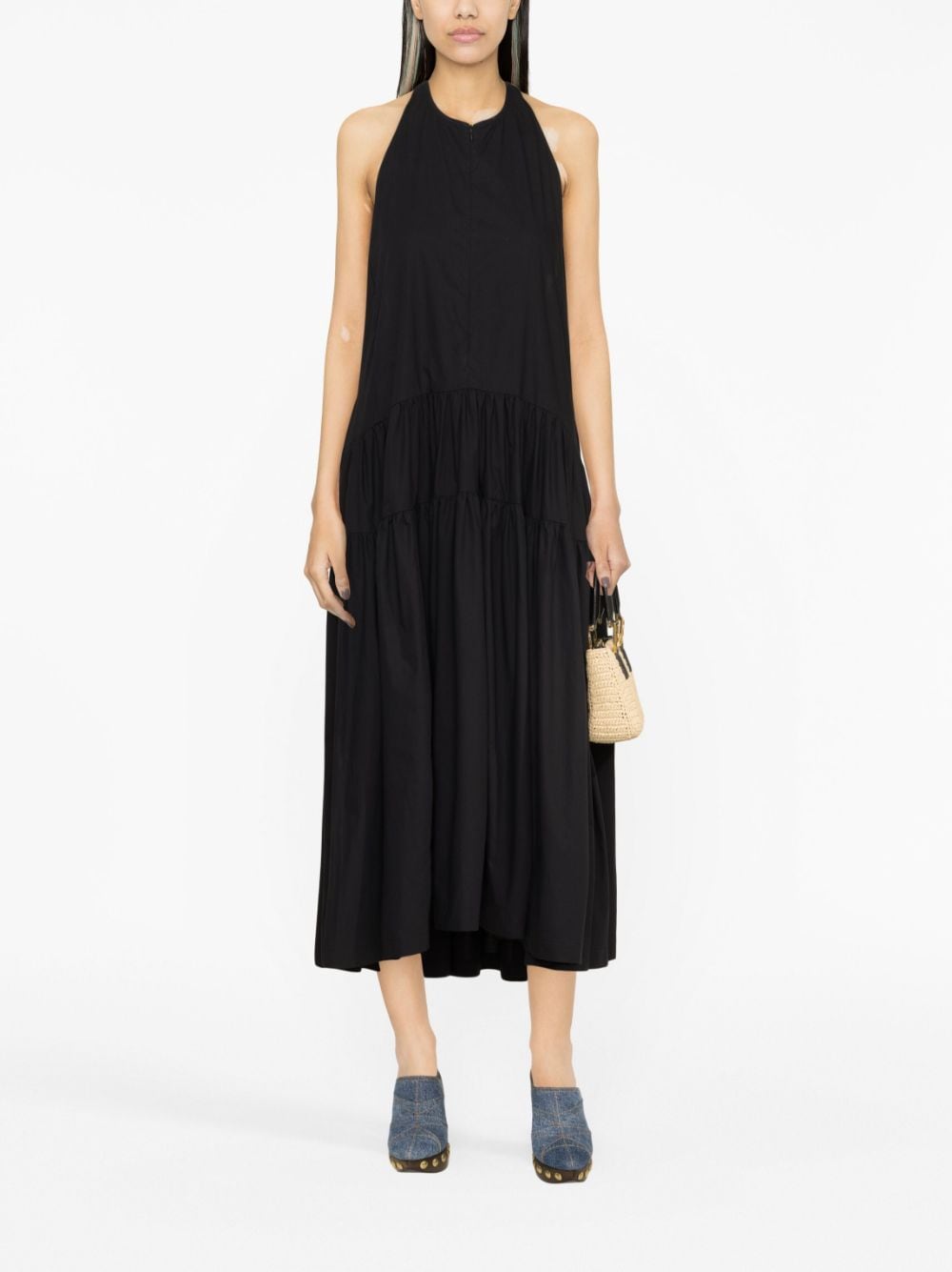 Rachel Comey Midi-jurk met halternek - Zwart