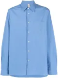 Another Aspect 3.0 organic-cotton shirt - Blue