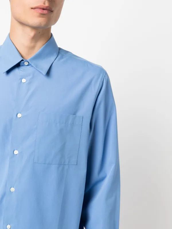Another Aspect 3.0 organic-cotton Shirt | Blue | FARFETCH