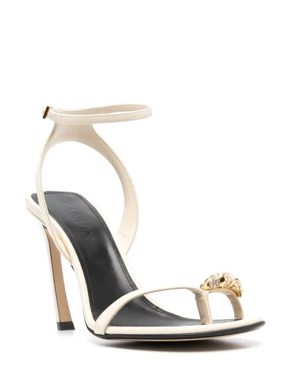 サンダル・ミュール LANVIN SANDAL (FWSASM02NAPAA23 10M1) LANVIN(ランバン) サンダル・ミュール(レディース) - 海外通販の