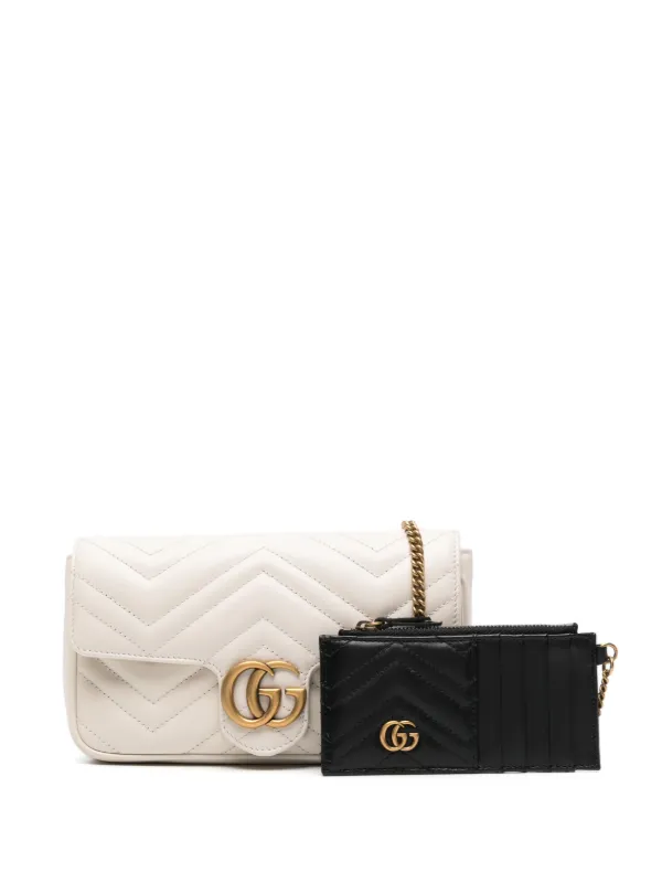 Gucci Mini GG Marmont Shoulder Bag - Farfetch