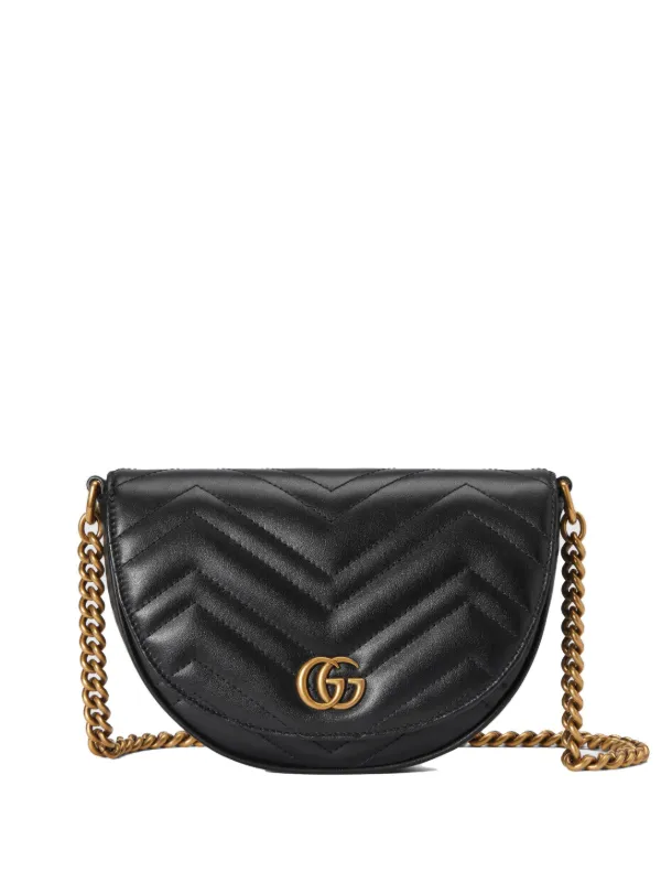 Gucci Small GG Marmont Shoulder Bag - Farfetch