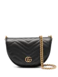 Gucci mini GG Marmont cross body bag - Black