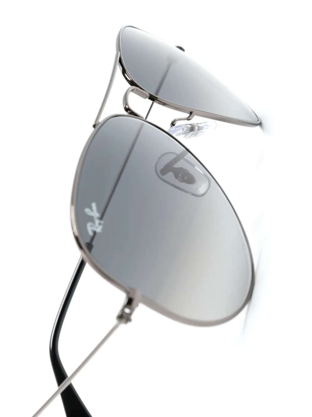  Ray-ban Aviator Large Gradient Sunglasses - Black 