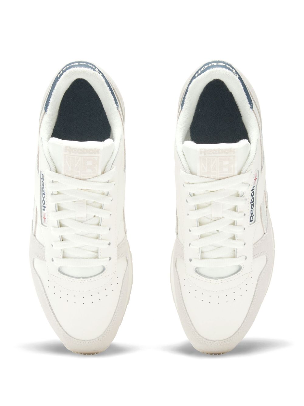 Reebok Classic panelled leather sneakers Neutrals