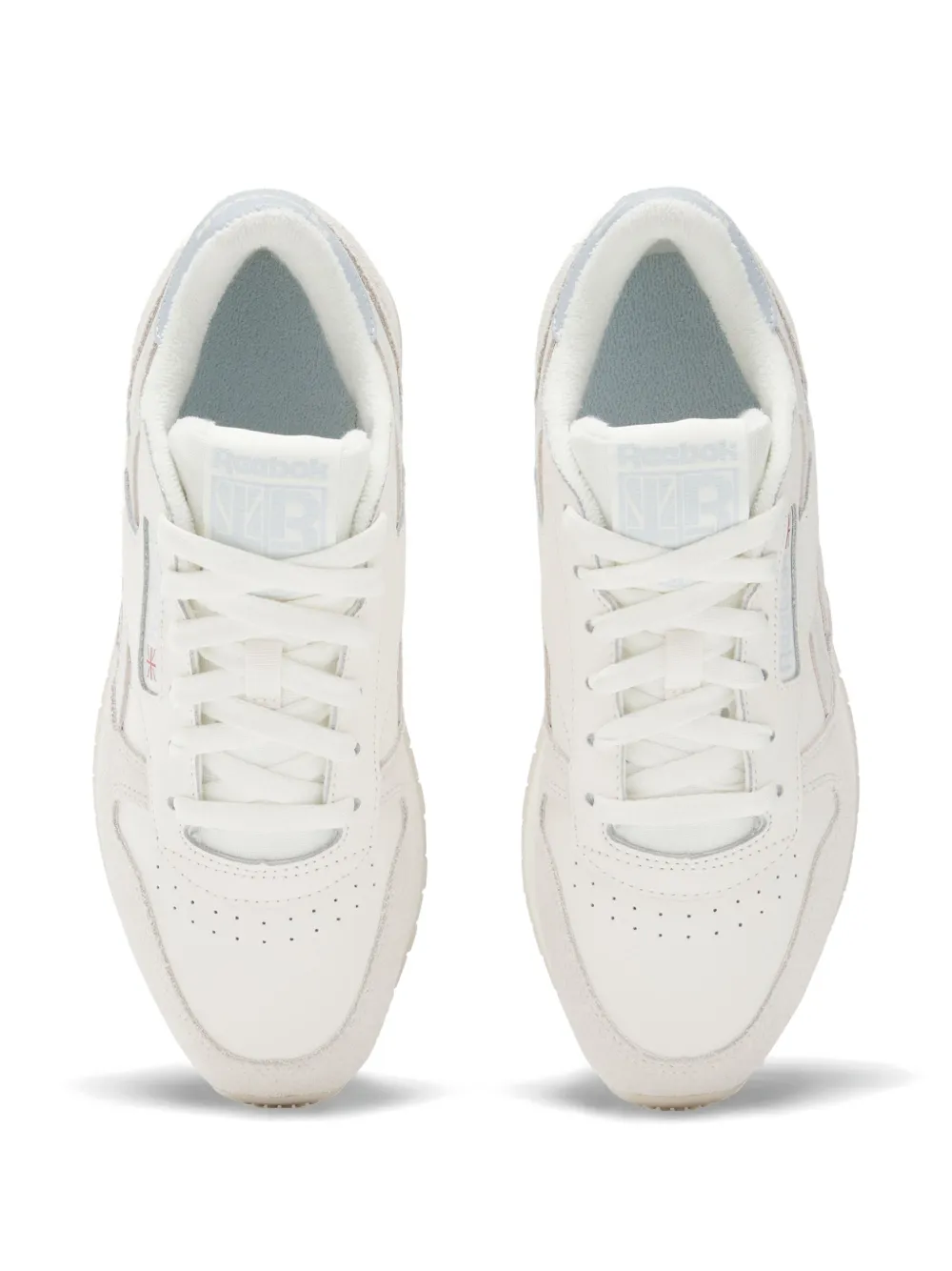 Reebok Classic panelled leather sneakers Neutrals