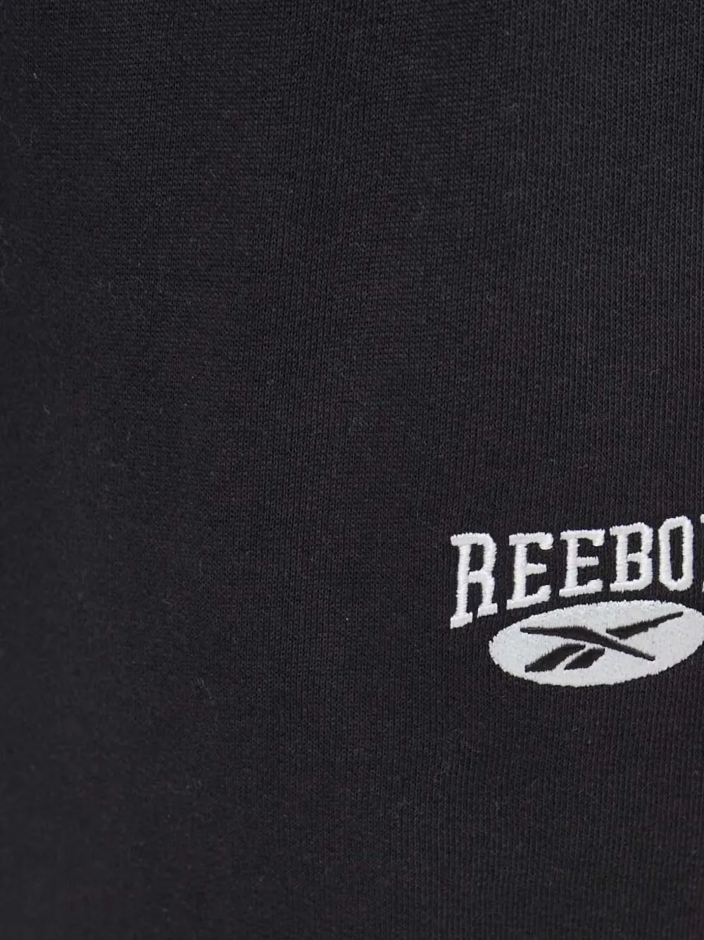 Reebok Broek van badstof Zwart