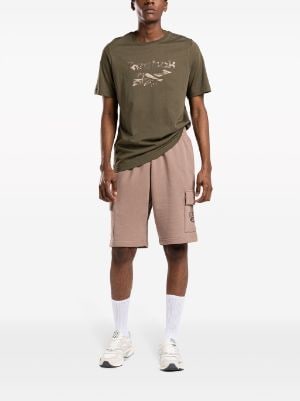 FEAR OF GOD ESSENTIALS Essentials logo-appliqué Track Shorts